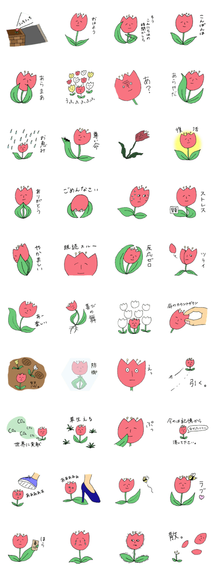 Talking Flower -tulip-