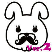 Mustache Rabbit Chan ~Ver.02~