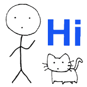 The stickman and the cat (EN)