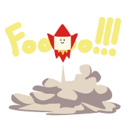 ROCKET-KUN sticker