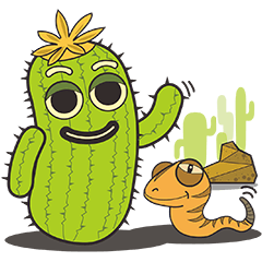 Mr.Cactus and Pierre