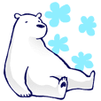 Lazy, Kindly Polar bear 2