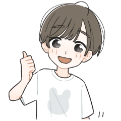 Daily Stickers of a boy 1