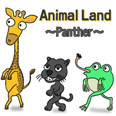 あに ランド 黒ヒョウくん 英語版 Line スタンプ Line Store あに ランド 黒ヒョウくん 英語版 Line スタンプ Line Store