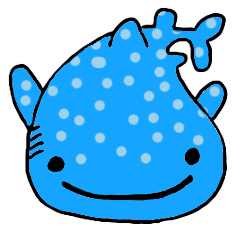 The Whale Shark Stickers