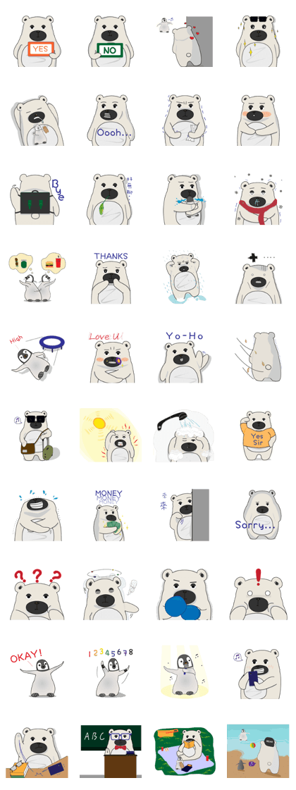 Bear & Penguin