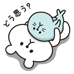 しろくまっち あざらっち Line スタンプ Line Store