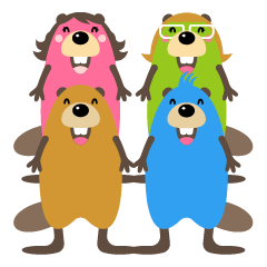 ビーバースタンプ Line スタンプ Line Store ビーバースタンプ Line スタンプ Line Store