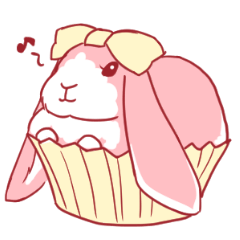 Fluffy Pinky Rabbit
