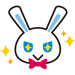 Kirakira Rabbit Sticker