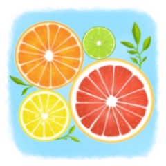 Simple Fruits Sticker