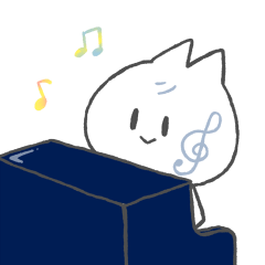 pianist cat
