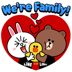 LINE Family Day 2018 台灣限定貼圖