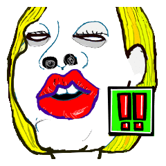 変顔女子2 Line スタンプ Line Store 変顔女子2 Line スタンプ Line Store