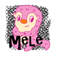 Mele is a shy pangolin
