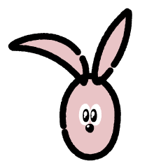 Rabbits emoticon Sticker