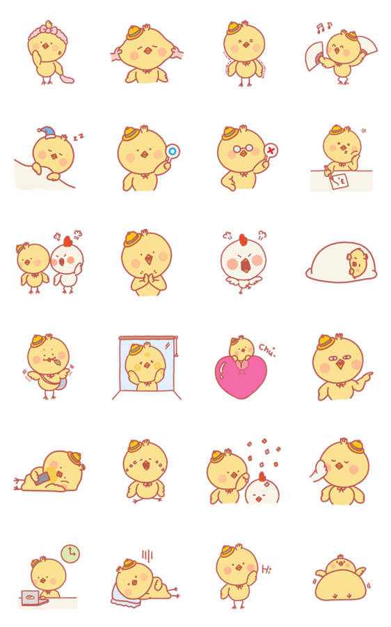 ぽちゃぽちゃかわいいひよこ ひよこ豆 Lineクリエイターズスタンプ Stamplist ぽちゃぽちゃかわいいひよこ ひよこ豆 Lineクリエイターズスタンプ Stamplist
