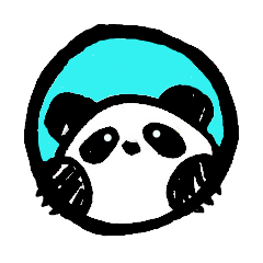 pandas sticker