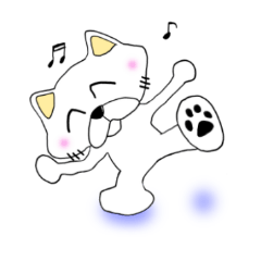 Funny cat Nyan-ta ful Thai version