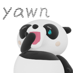 Panda dotcom 3D animation ENG - behavior
