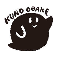 KURO-OBAKE Sticker