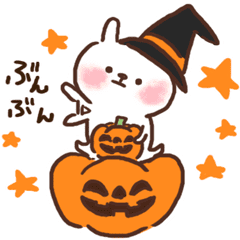 ゆるカワうさぎのハロウィン Line スタンプ Line Store