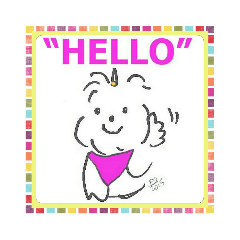 Snow The Westie with frame