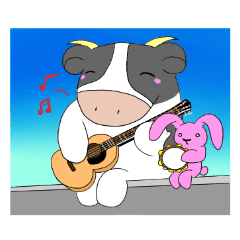 かわいい牛さんの日常3 Line スタンプ Line Store かわいい牛さんの日常3 Line スタンプ Line Store