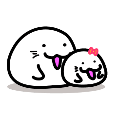 おたま こたまちゃん 恋人編 Line スタンプ Line Store