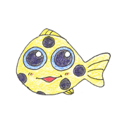 Green spotted pufferfish fuku chan Green spotted pufferfish fuku chan