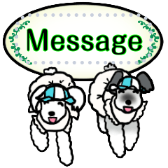 レイア＆フローラ２：メッセージスタンプ