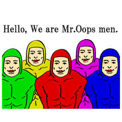 Mr.Oops men. (English Version.)