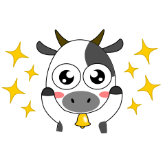 Funny cow Sticker