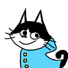 Stickers "RAINY CAT"