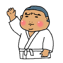 The fat boy who makes judo