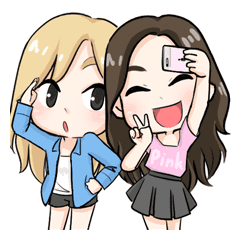 Paper Pinky The Best Friend Line Stickers Line Store