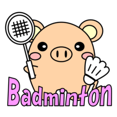WE LOVE BADMINTON in English