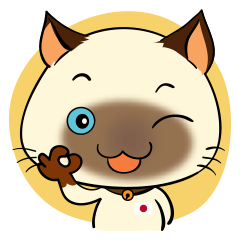 Wichienmas,  Happy Siamese Cat. (jp)