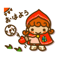 Sticker of Karin-chan(little bitty child