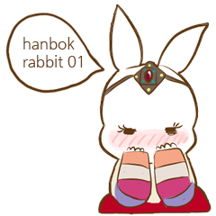hanbok rabbit (E)