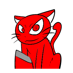赤色猫