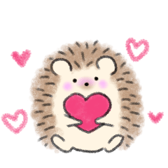 lovely hedgehog. everyday life ver.
