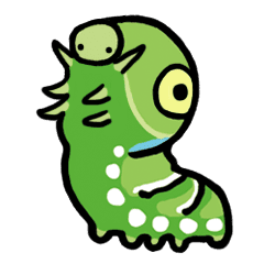 ゆかいなイモムシ Line スタンプ Line Store ゆかいなイモムシ Line スタンプ Line Store