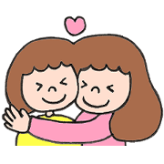 friendly sisters stamp