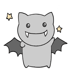 Reply sticker of bat and tamaebi1