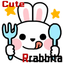 Cute Rabbita Pop Sticker