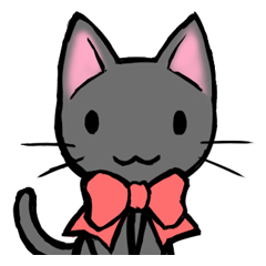  Kawaii ribbon cat
