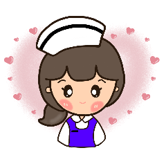 Cute nurse student 