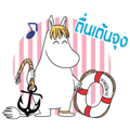 【泰文版】Moomin: Animated Summer Stickers