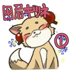 The fox with slanted eyebrows